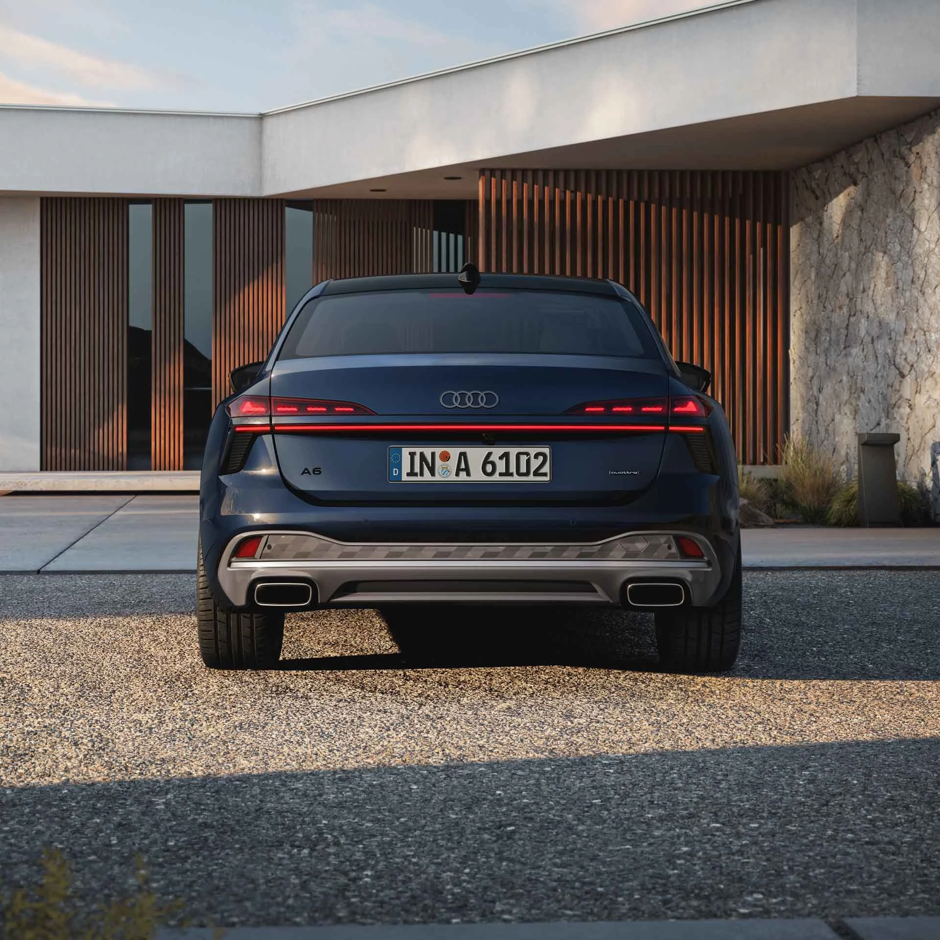 Audi A6 – Đuôi xe hiện đại