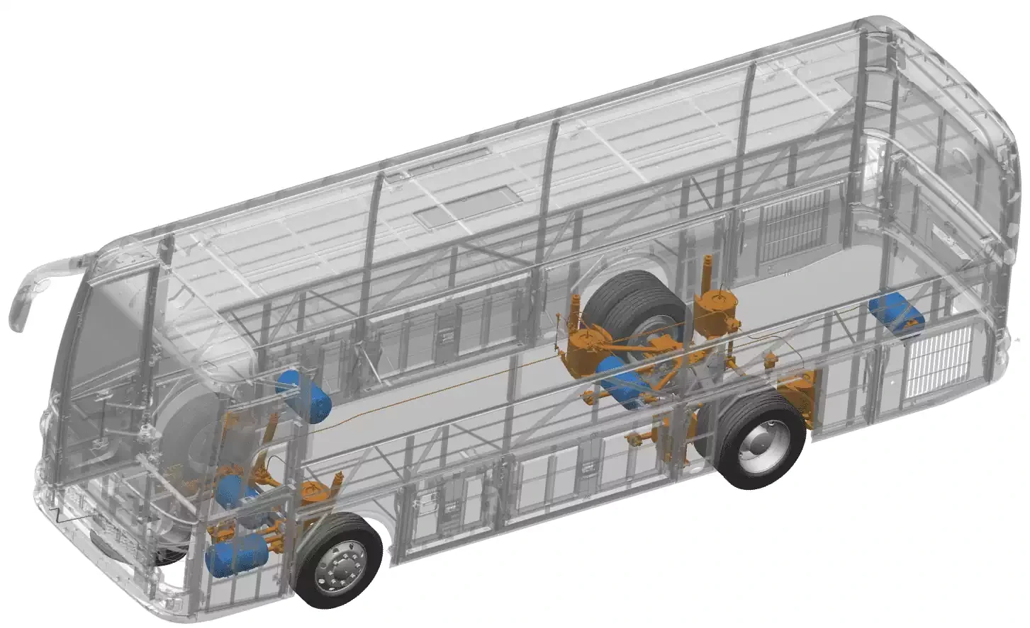 THACO Cruizer 91S – Khung Monocoque