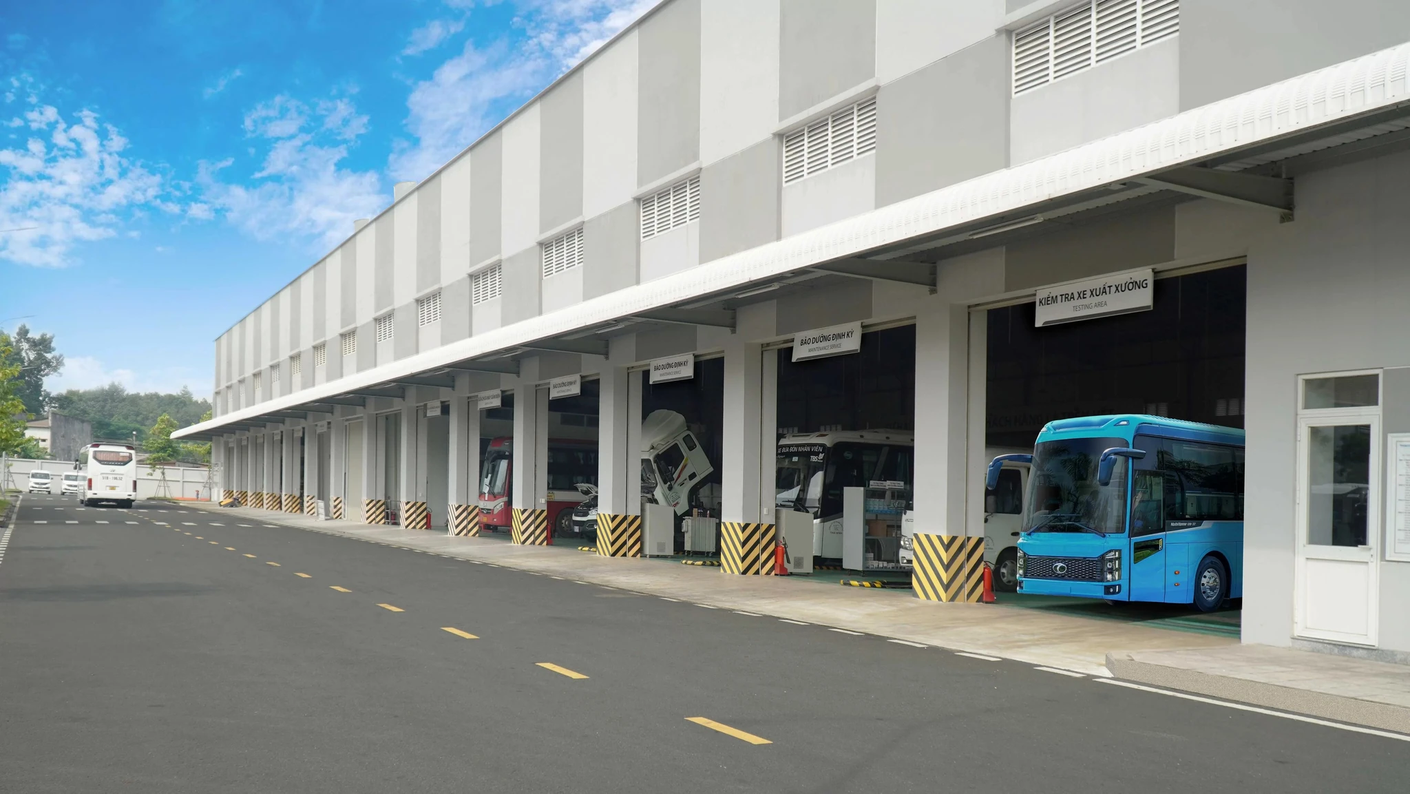Bảo dưỡng xe THACO Bus
