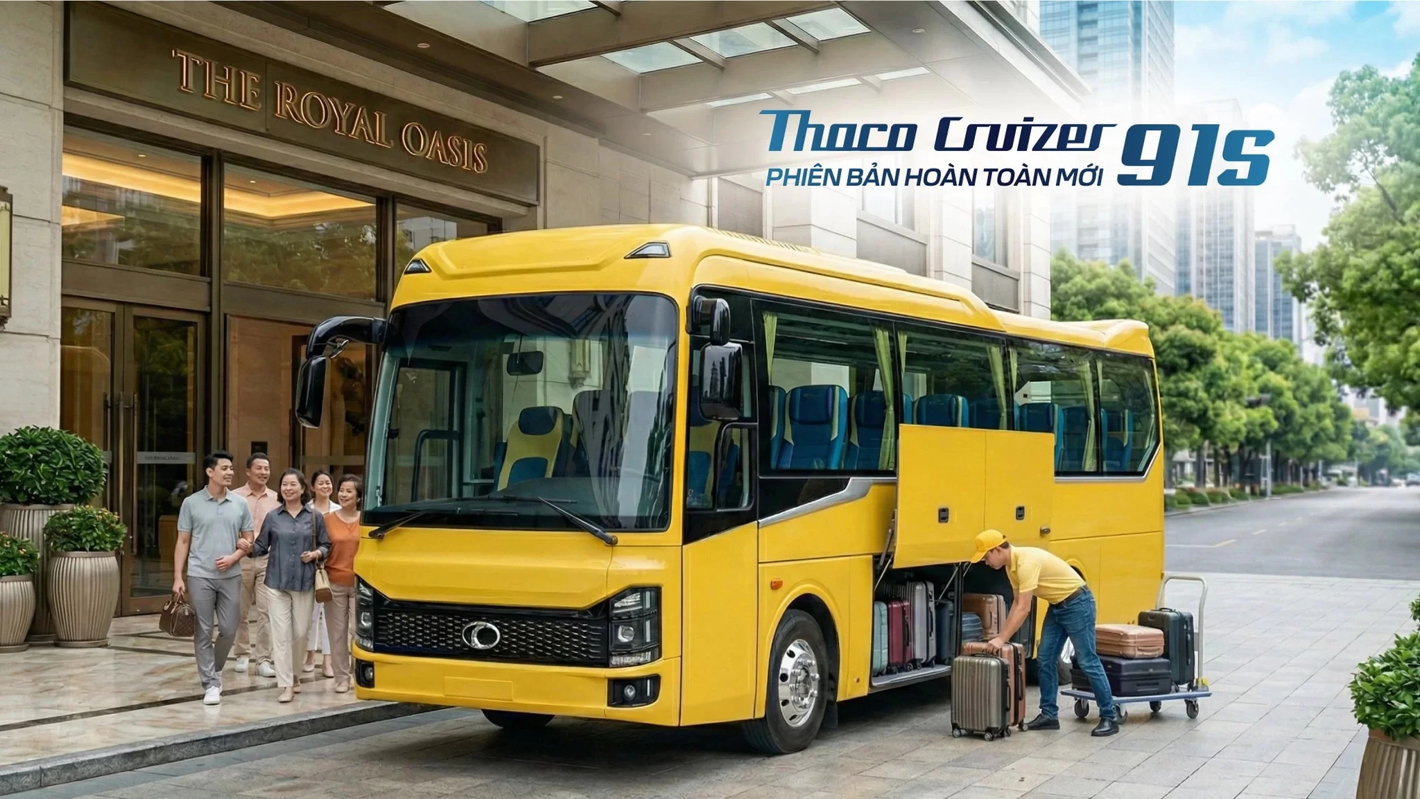 THACO Cruizer 91S phiên bản hoàn toàn mới: nâng tầm trải nghiệm hành khách